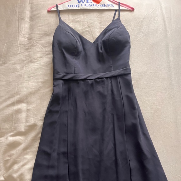 AZAZIE Candice Bridesmaid Dress in STORMY (Size 4) / EUC - Only worn ONCE! ✨ - Picture 6 of 13